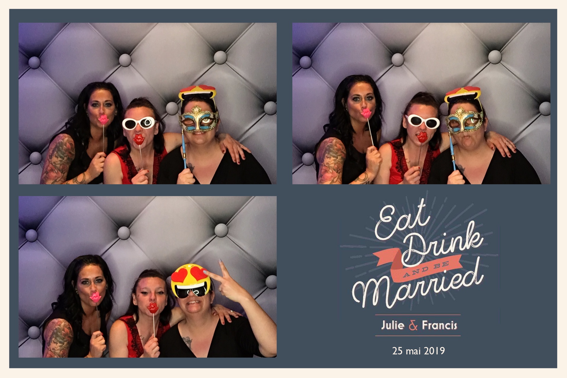Mariage de Julie et Francis | View more photos from the event at album.pbooth.red/u/Photobooth-RED/Mariage-de-Julie-et-Francis